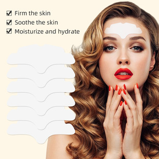 Cross-border foreign trade hydrogel forehead veneer lifting and tightening light texture hydrating lifting Sichuan word pe mask universal
