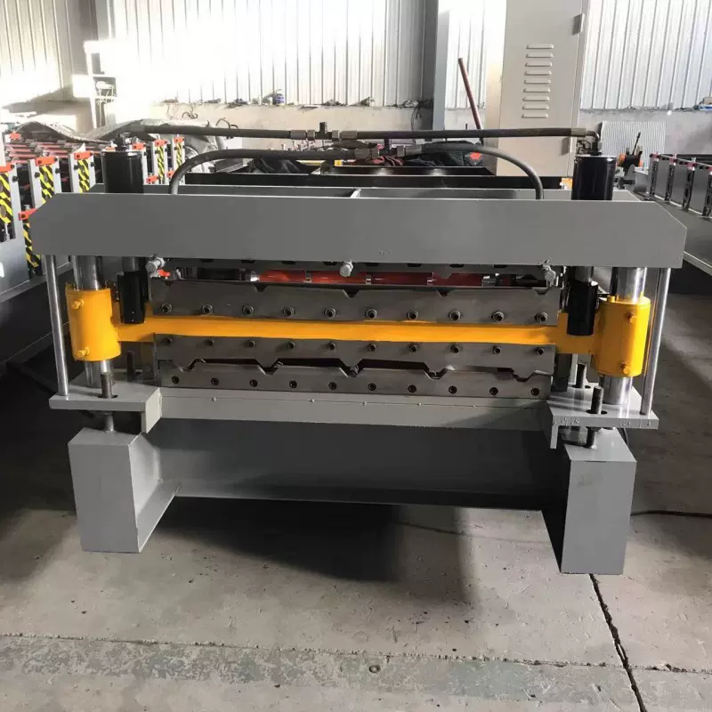 安徽合肥反压双层压瓦机 广东自动彩钢瓦压瓦机械价格优惠