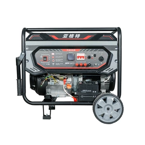 3 KVt Açıq Çərçivəli Benzin Generatoru 220V Əl/Elektrik Başlanğıclı Kiçik Portativ Məişət Generator Dəsti