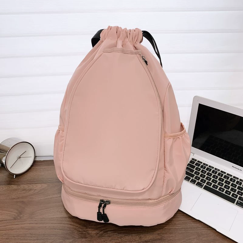 Nylon capacious racket, travel shoulder bag for training, handheld sports bag, tennis net, new collection, worn on the shoulder