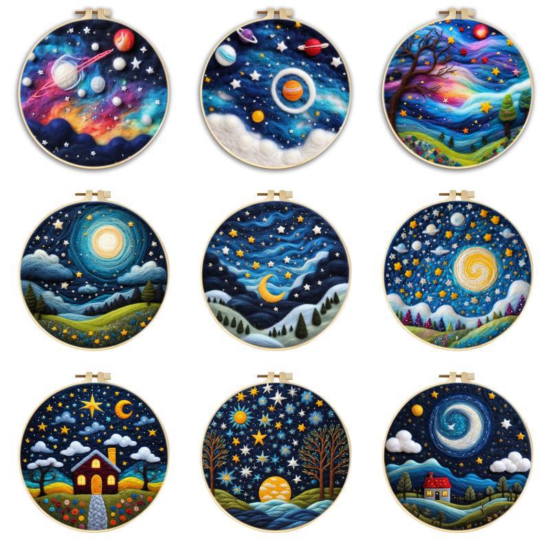 Temu Shein Amazon Bestseller Needle Felting Beginner's Kit with Embroidery Frame Wool Needle Felting Home Supplies Temu Shein Amazon Bestseller Needle Felting Beginner's Kit with Embroidery Frame Wool Needle Felting Home Supplies