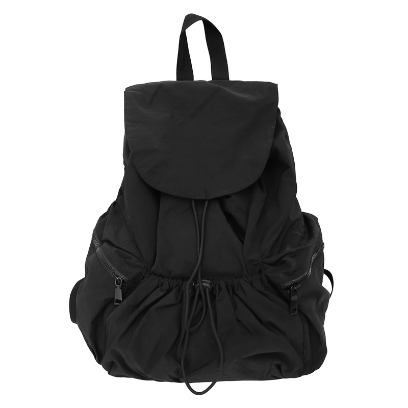 Mochila coreana de ocio, lienzo, mochila de estudiantes, moda de nylon, red roja, mochila fresca