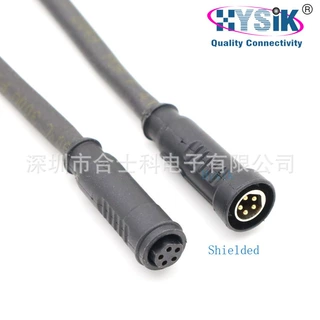 英特诺INTERROLL控制器电动滚筒延长线 5芯 快速插拔线缆连接器
