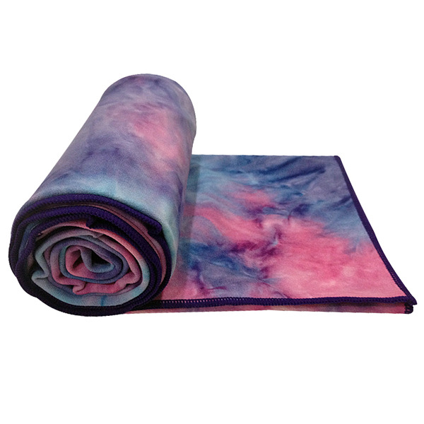 Tie-Dye Yoga Mat New Thickeneded Soft Sweat-Absorbent Non-Slip Yoga Towel Anti-Slip Breathable Storage Lightweight Printing
