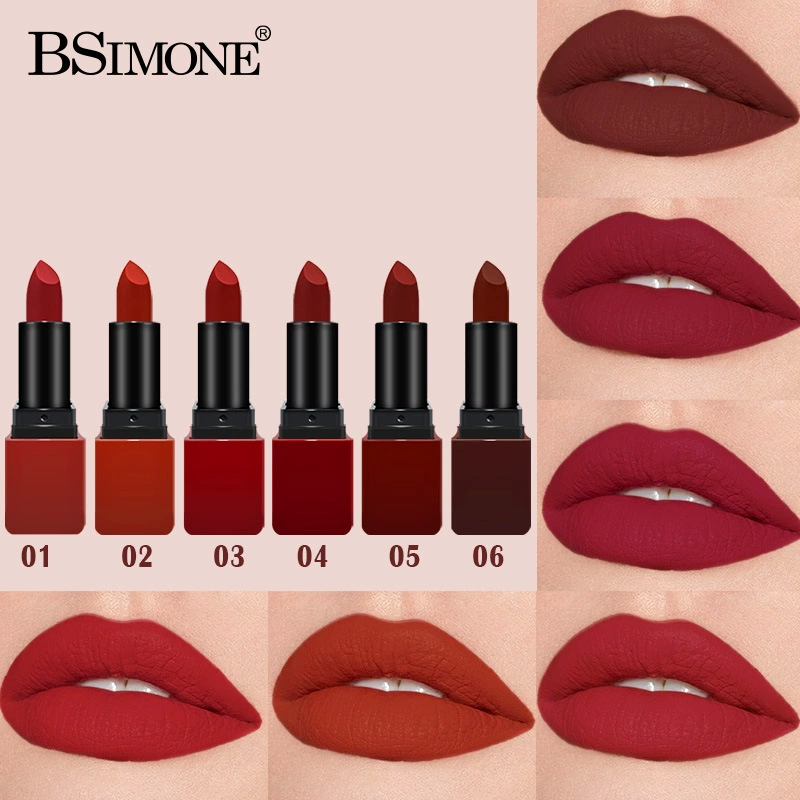 Матовая помада Silky (BSIMONE) — стойкая, не тускнеет, 3,5 г