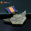Metal Performance Medal Customization Commemorative Anniversary Grand Prize Medal Outstanding Pure Pure Silver Honor Chapted