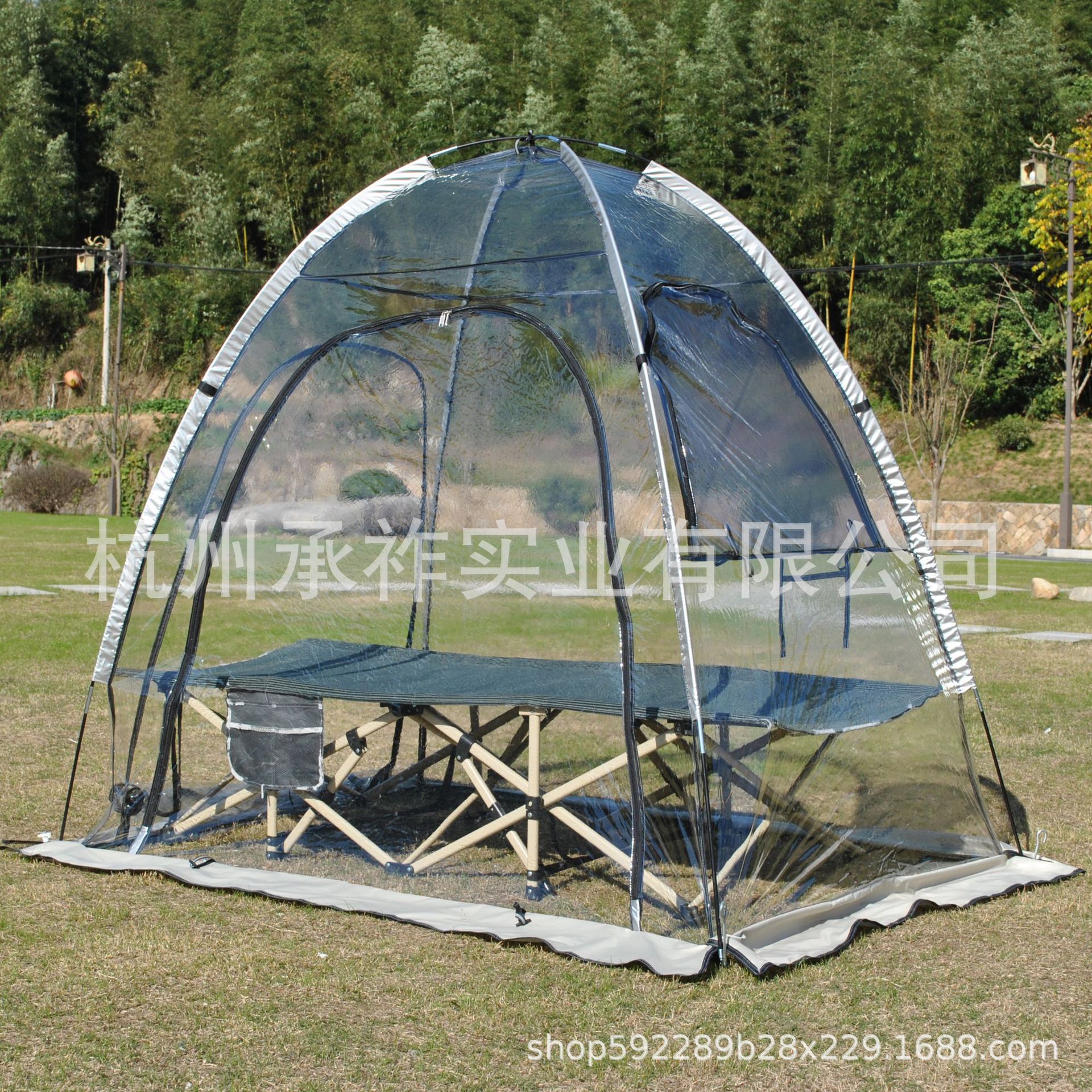 Transparent Tent, 720-Degree Clear View Panoramic Tent, Winter Tent, Warm and Frost-Resistant Tent, Sun Tent