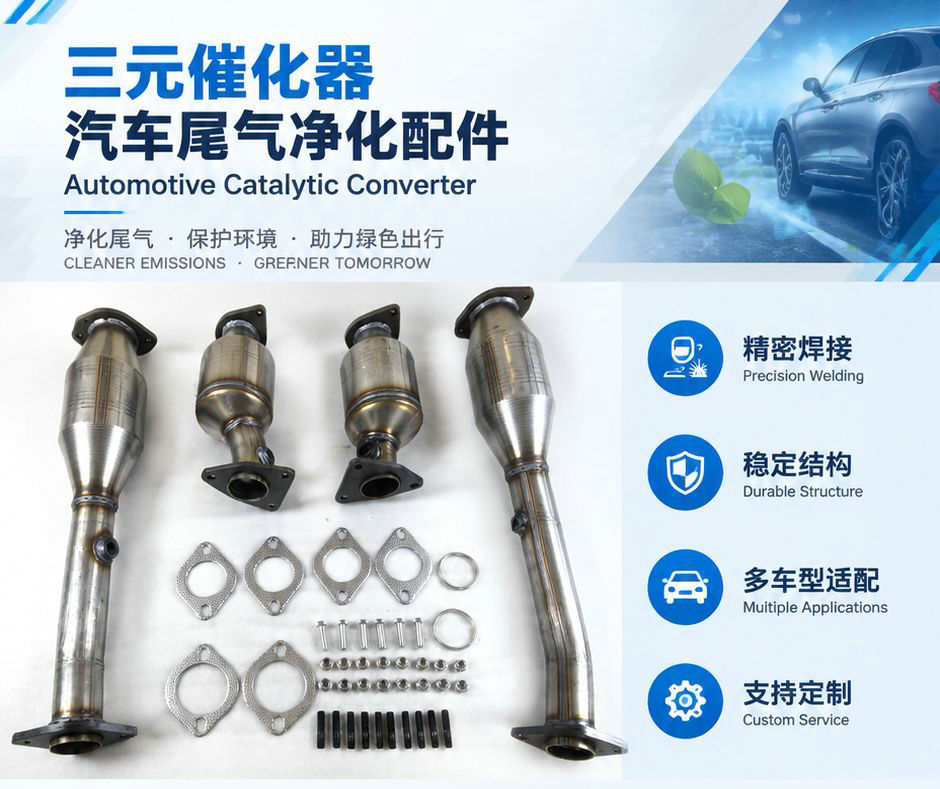 Suitable for Nissan Frontier pickup/SUV 4.0L 2005 model, Pathfinder 4.0L 2005 model, three-way catalytic converter
