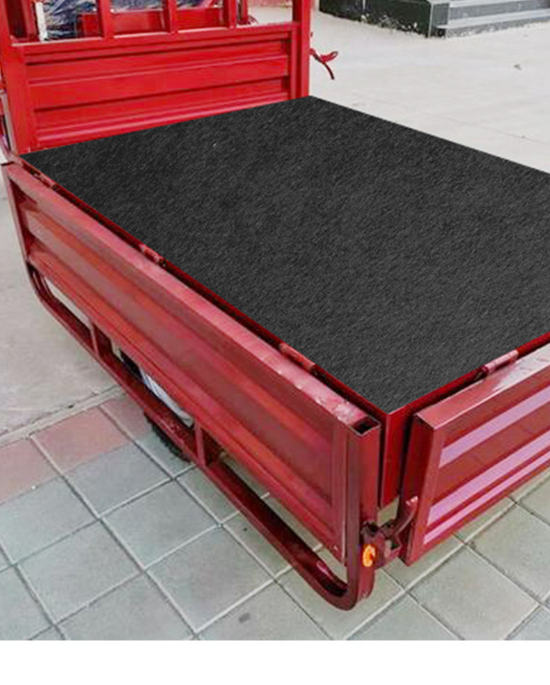 Electric Tricycle Compartment Mat Protection, Anti-Slip, Silent, Anti-Collision Felt Mat, Noise Reduction Trunk Lining