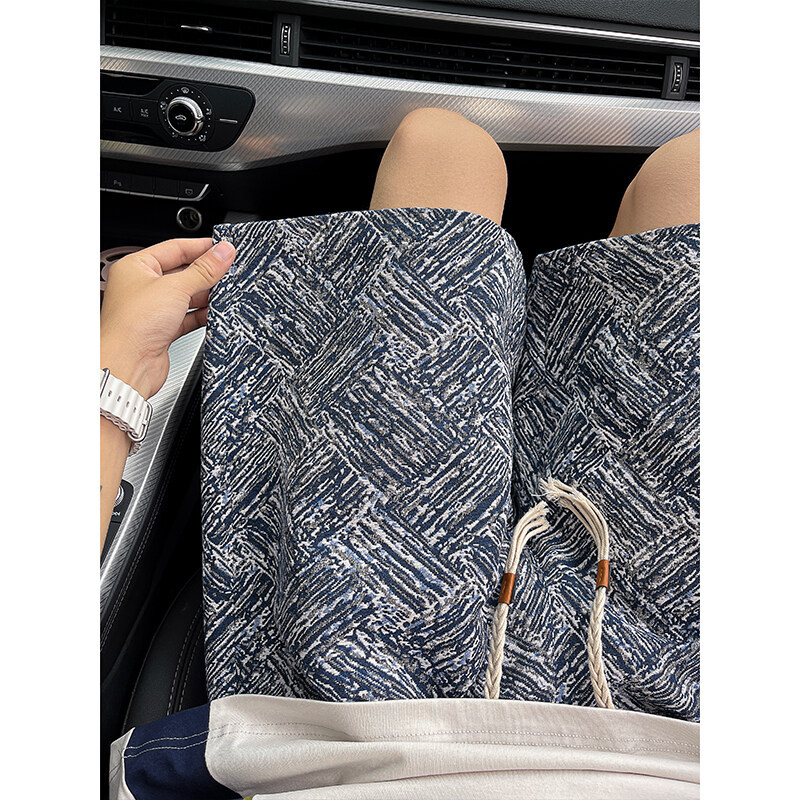 Men's Ethnic Style Retro Loose Casual Shorts Trendy Five Point Pants Plus Size Mid Length Summer Sports Wear_viptrois.com