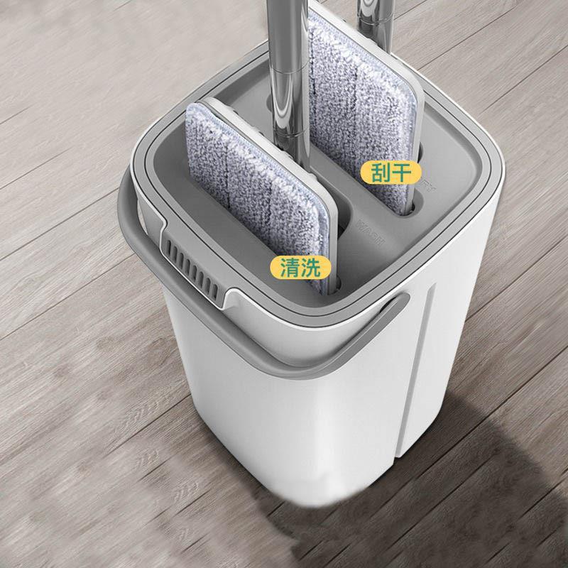 Mopo para el hogar limpio sin lavado a mano perezoso trapeador artefacto trapeador cubo de agua integral trapeador cubo de tela trapeador image 7