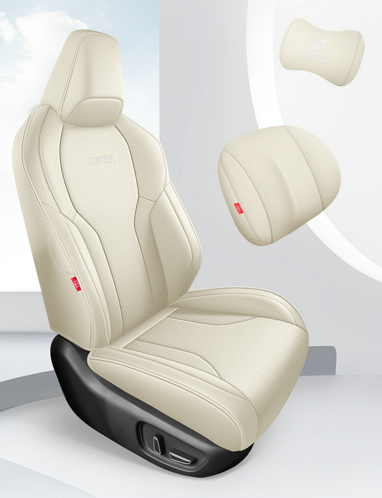Suitable for 2026 Model 2.0L Two-Wheel Drive Luxury Version Toyota Rav4 Leather Perforated Breathable Car Seat Cover
