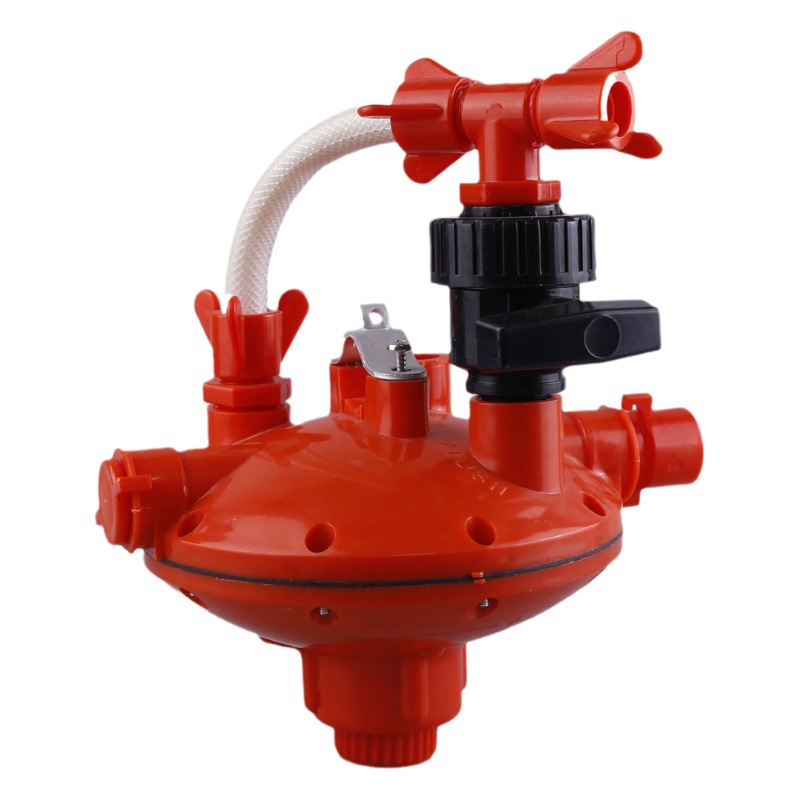 Regulador de línea de agua de granja en stock Válvula reguladora de presión hidráulica Sistema de agua potable de pollo Válvula reductora de presión automática de dos vías