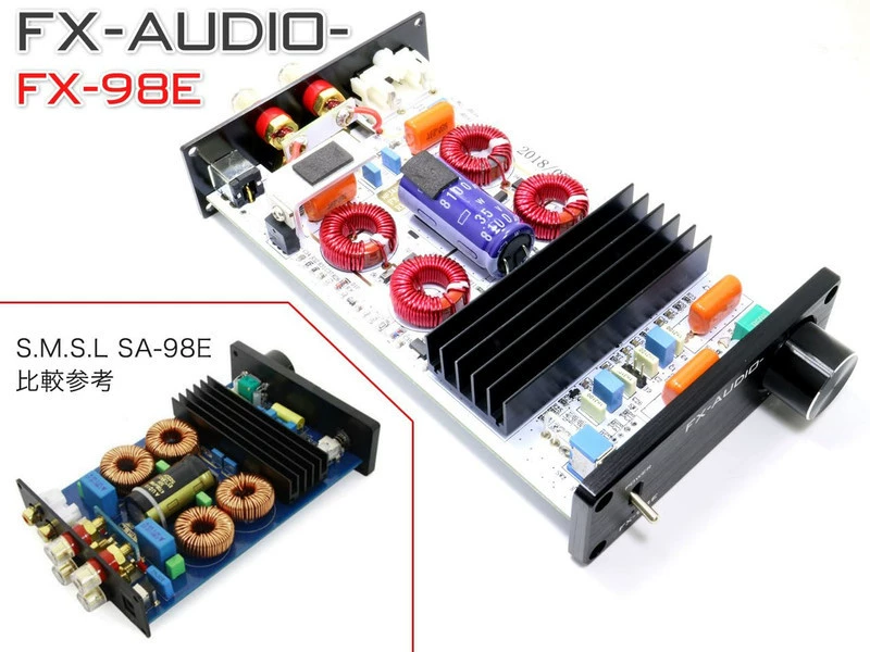 FX-AUDIO-FX-98E "ブラック" TDA7498E с цифровым усилителем на IC 16