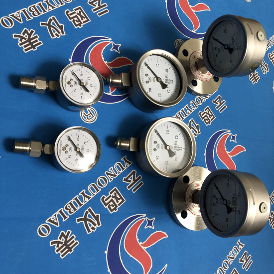 膜片压力表YPF-100A YPF-100B-F