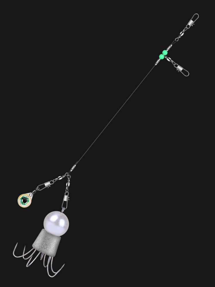 Customized sea fishing octopus hook fishing set anti-winding…