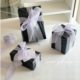 4CM pleated pearlescent yarn ribbon handmade diy hair accessories bow material pearl yarn organza bouquet accessories