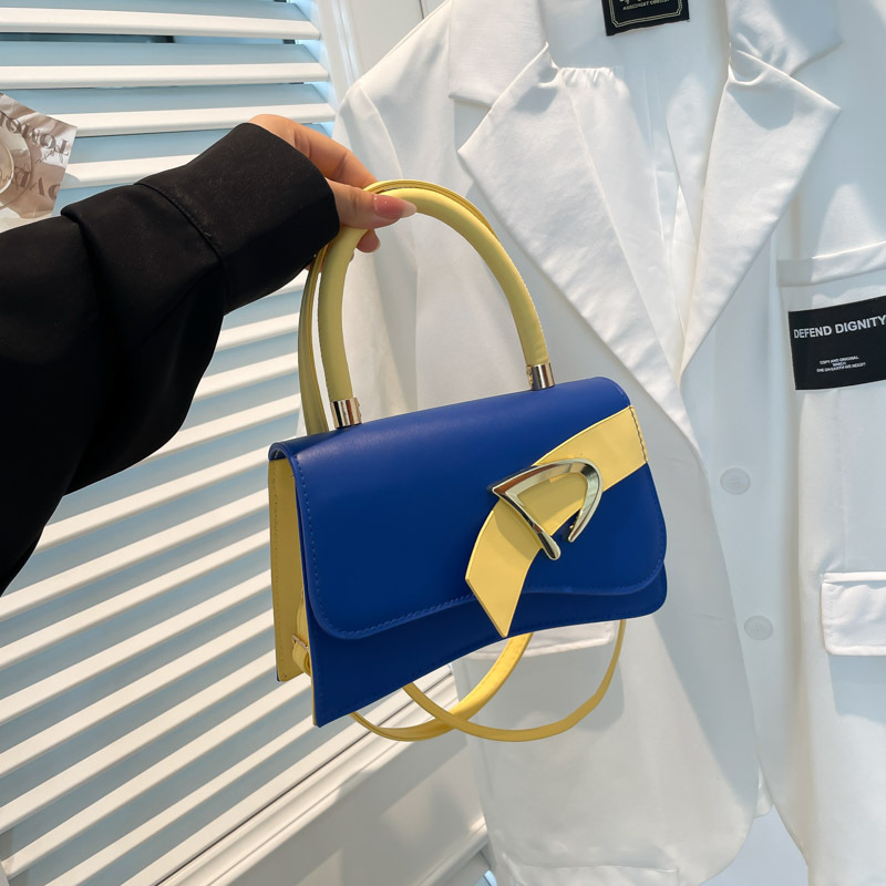 Textura retro bolso cuadrado 2025 nuevo estilo coreano estilo estilo extranjero plegable bolso de hombro de color sólido bolso de mano de moda