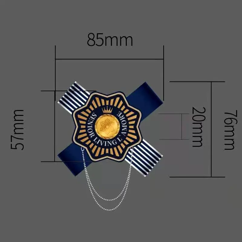 【定制】来图来样可定制 JK制服胸章 DK制服胸针徽章胸章