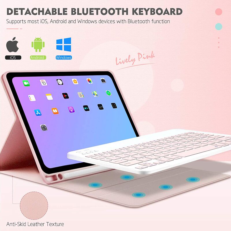 適用米タブレットPad 6/5 6S Pro12.4 bluetoothタッチキーボード赤米SE 11インチ保護カバー|undefined