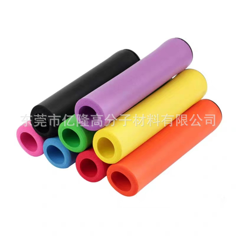 橡塑NBR橡胶光面发泡海绵管 保温防撞手把套装饰空心泡沫护棉