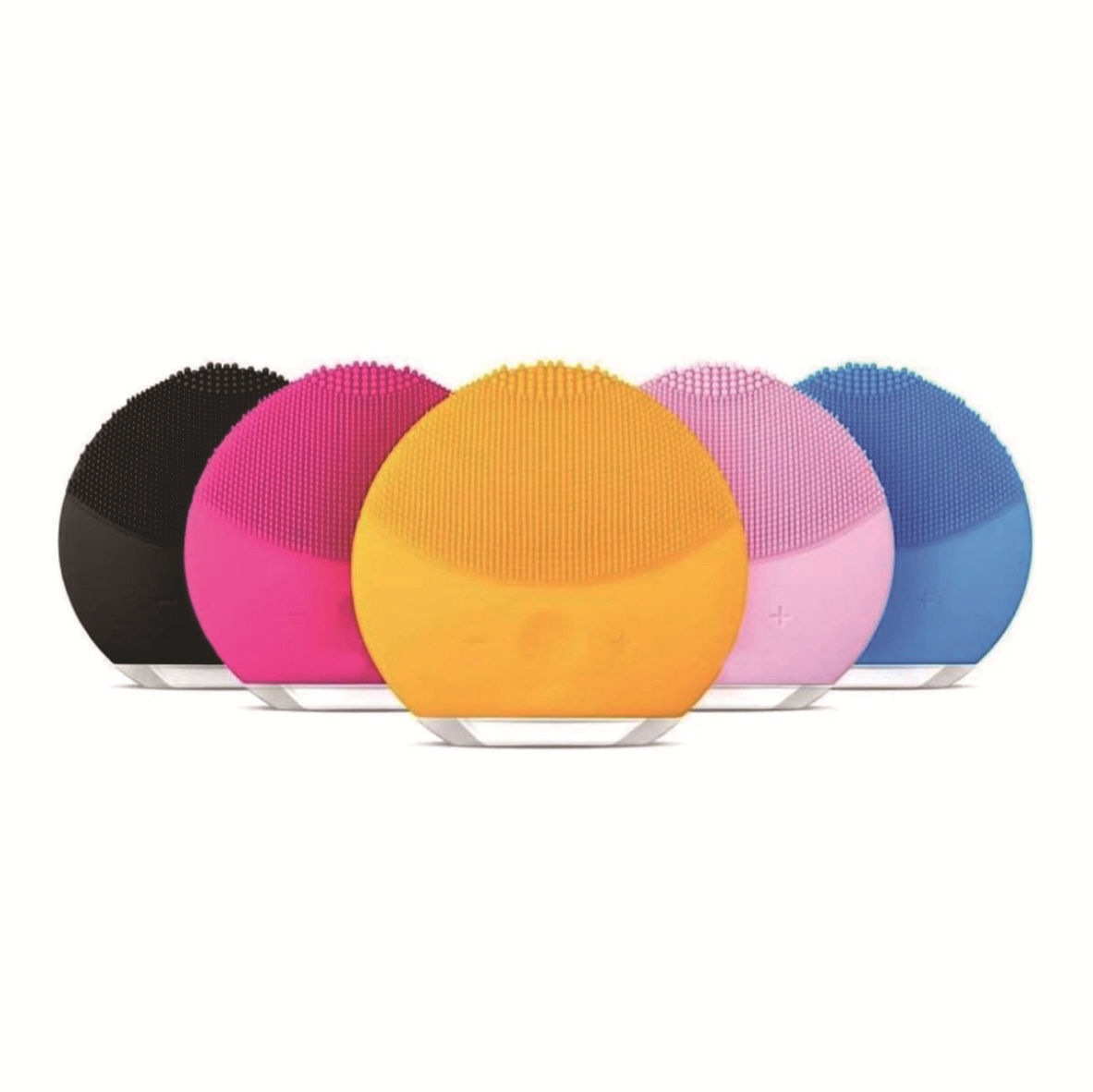 Ultrasonic Electric Facial Cleanser Silicone Vibrating Massage Electric Facial Cleanser Massager Vibration Cleansing Pores