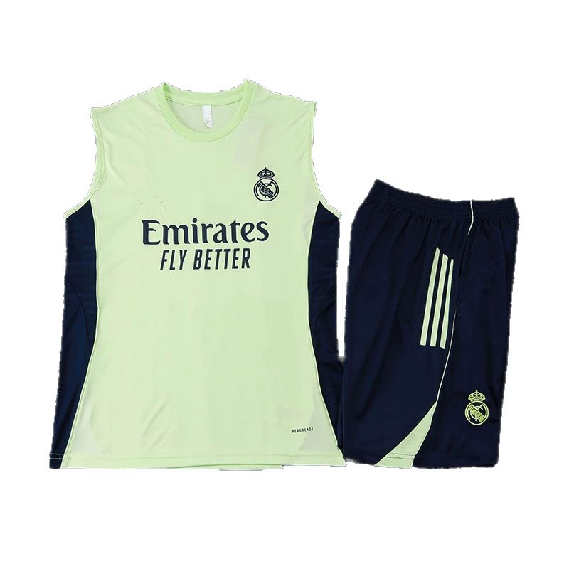 Футболка Real Madrid жилет тренировочный наряд команда Bellingham Mbappe Джерси Real Madrid Jerseyl