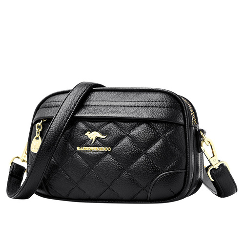 Bags for women, new crossbody bags, women's shoulder bags, women's embroidery thread fashion multi-compartment small square bags