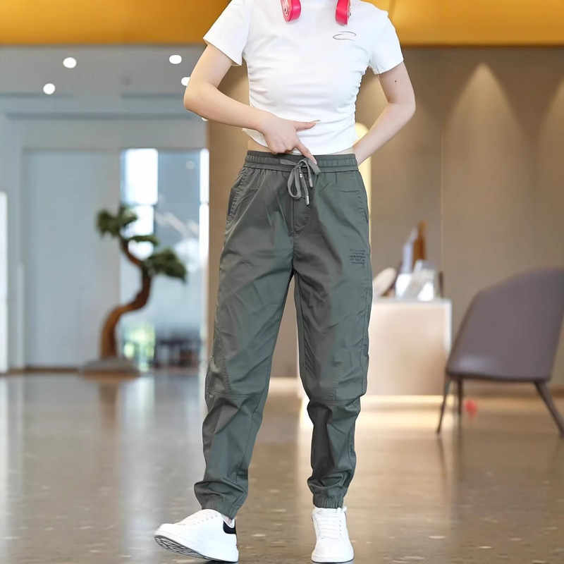 2026 Men's Summer Casual Pants Loose Trendy Sports Long Pants Korean Style Casual Trousers 2026 Men's Summer Casual Pants Loose Trendy Sports Long Pants Korean Style Casual Trousers