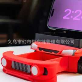 跨境EVO IV 车型造型桌面收纳盒 汽车主题带抽屉桌面整理器