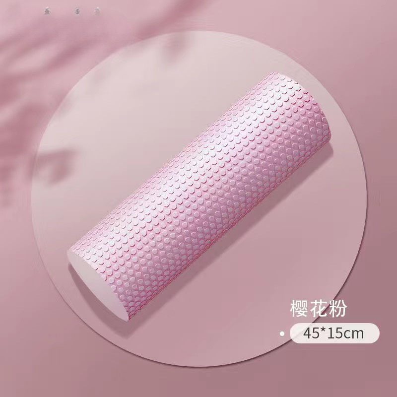 泡沫轴初学者实心浮点按摩滚筒肌肉放松专业滚轴瑜伽柱|undefined