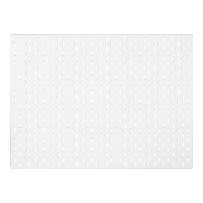 Wiederverwendbare, minimalistische weiße Lochwand | Multifunktionale Wandaufbewahrung und Dekoration ohne Bohren_voghion.com