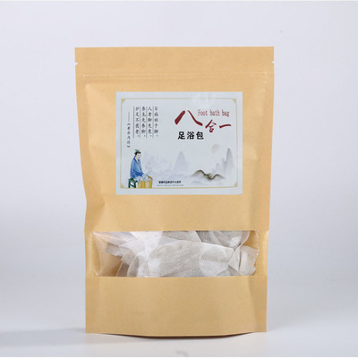 批发艾草足浴粉包10克/包30袋装足浴粉包厂家直供艾草泡脚粉包