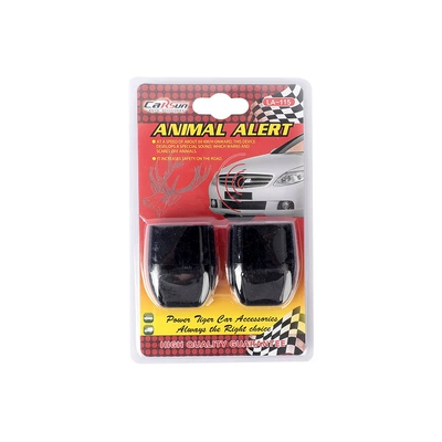 Carsun Car Animal Alarm Voice Whistling Device to Repel Animal Warnings Anti-Theft Alarm La-115 (Other Car Modifications) - black-pair