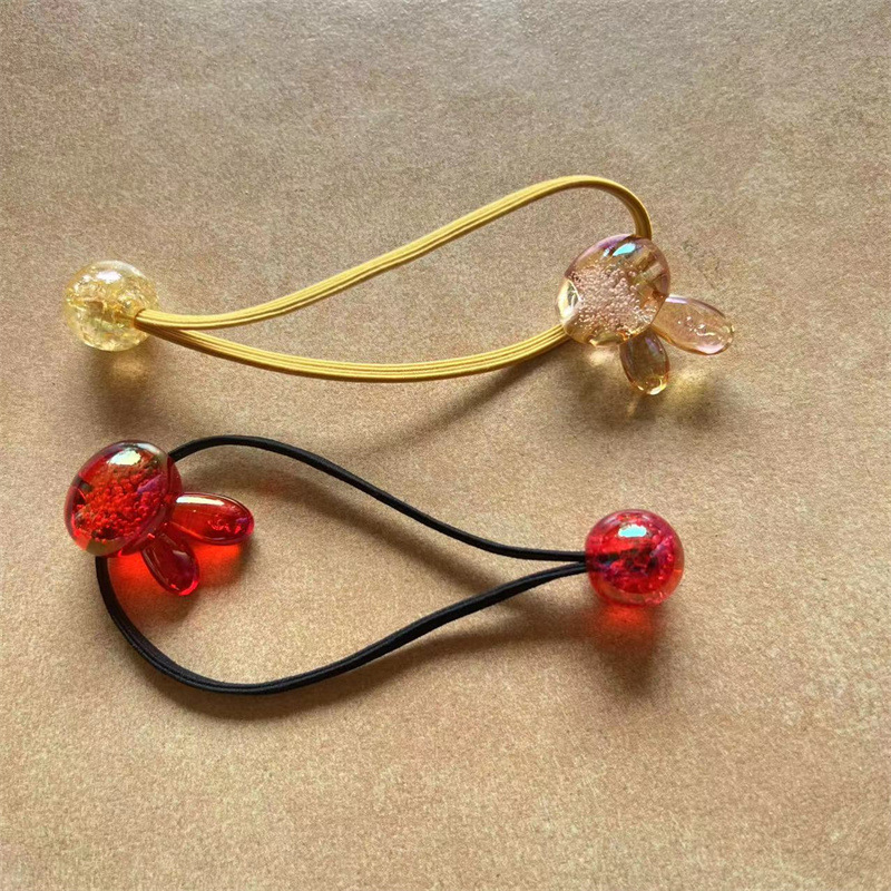 Yiwu venta al por mayor cuerda de pelo de doble cabeza para niños cuerda de pelo negro Yiwu agente de compra