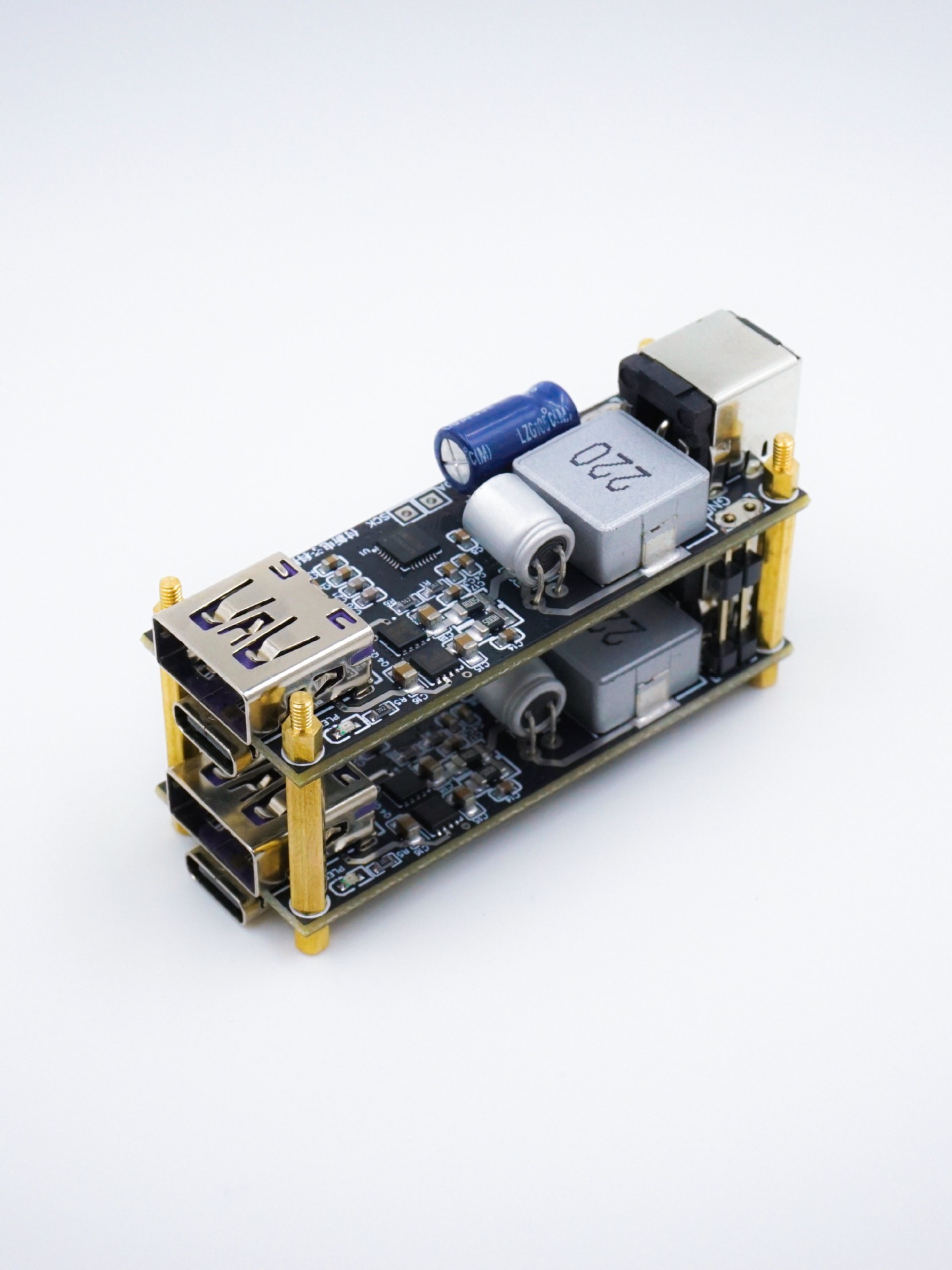 sw3518s多协议级快充模块PD100w车载桌面充电器主板多路输出