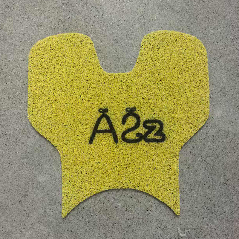A2z40/90/35c, Ninebot Electric vehicle foot mat - yellow-background-with-letters-ninebot-a2z409035c