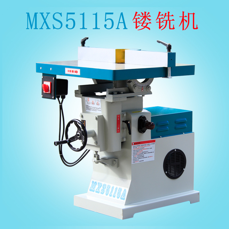 Shunde maquinaria de carpintería MXS5115A vertical de un solo eje máquina de corte de bordes máquina de perforación de tierra venta directa spot