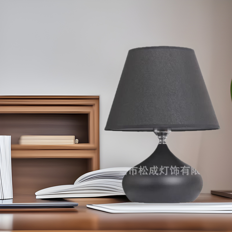 Lámpara de cabecera del dormitorio nórdico moderna creativa estudio escritorio sala de estar lámpara de escritorio simple tacto dimmable mesilla de cabecera