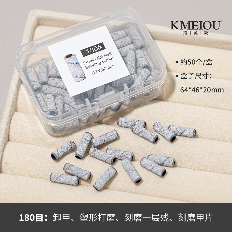 Mini anillo de arena para uñas