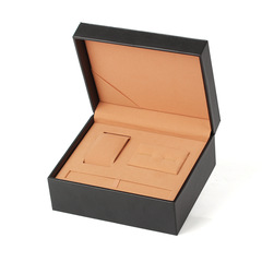 Watch Set Box, Bracelet Watch Jewelry Storage Box, Accessory Packaging Box, New Watch Set Box, PU Portable Watch Case