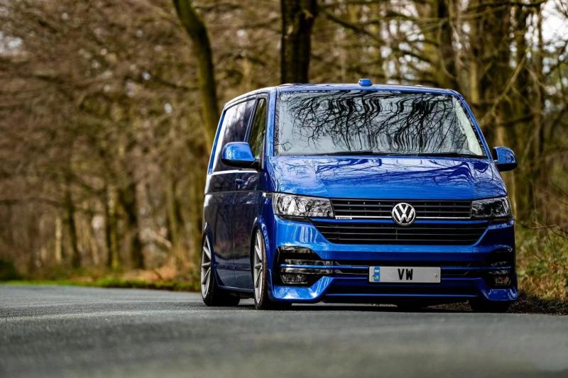 Suitable for Volkswagen Caravelle Multivan T6 T6.1 Abt Overseas R Version Wide Body Kit Front Lip Rear Lip Side Skirts