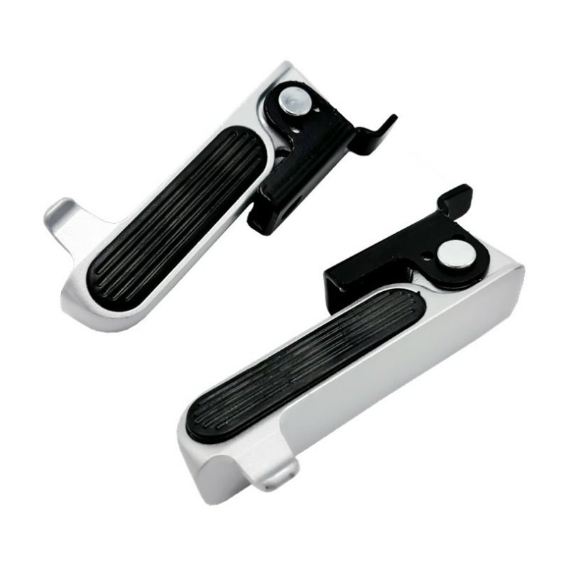 New national standard electric car pedal folding pedal Emma knife table bell accessories aluminum alloy foot rest pedal