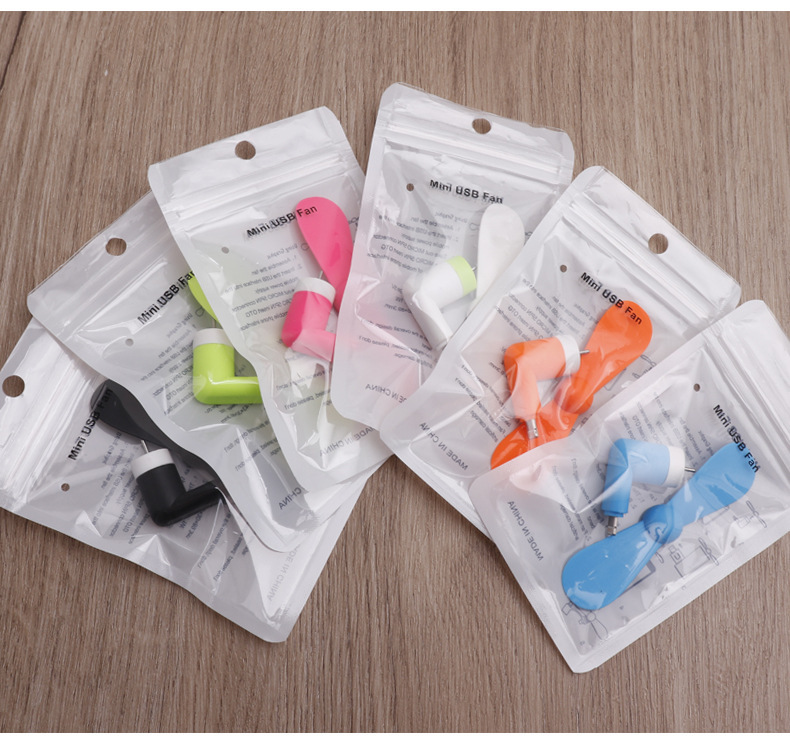 Ventilador de teléfono móvil USB creativo adecuado para mini Android dos en un ventilador imprimible registro teléfono móvil ventilador