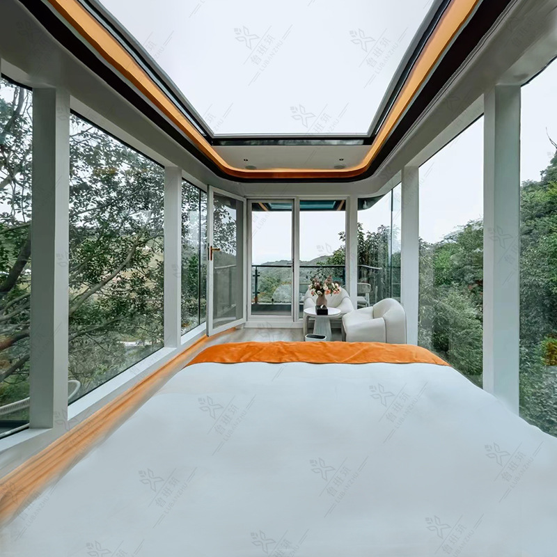 Base de fotografía al aire libre atractivo turístico cabina futura tecnología en línea dormir alojamiento residencial área escénica salón turístico