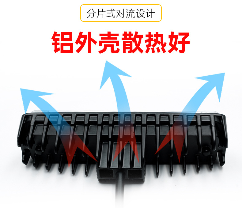 Warning Forklift Light, Line Light, Single-Line Area Light, Led Three-Head Red and Blue Width Indicator Light, Aluminum Shell Forklift Light
