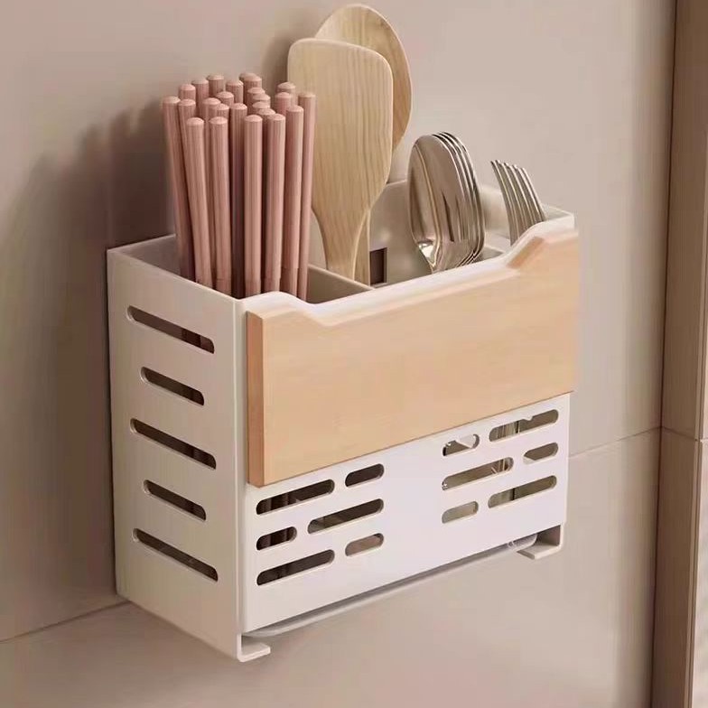 tronco viento hayaja estante palillos cesta sin perforación estante doméstico