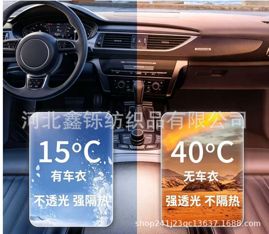 600D Oxford cloth car cover, full cover, sun-proof, rain-proof, sunshade, full blackout, wear-resistant, padded and thickened, full car cover