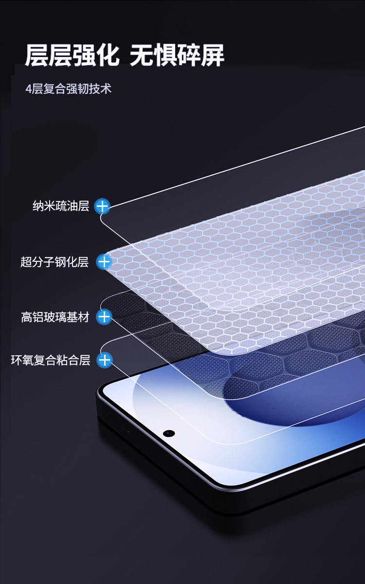 Kính cường lực NILLKIN cho Samsung S26 Ultra chống va đập, kèm hộp dán chống bụi — Màng cường lực H+PRO (kèm buồng chống bụi) chi tiết 5