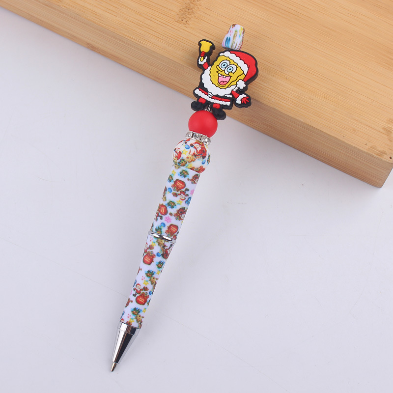 1 Piece Christmas Tree Santa Claus Snowflake Christmas Daily Christmas Mixed Materials Cartoon Style Cute Ballpoint Pen display picture 7